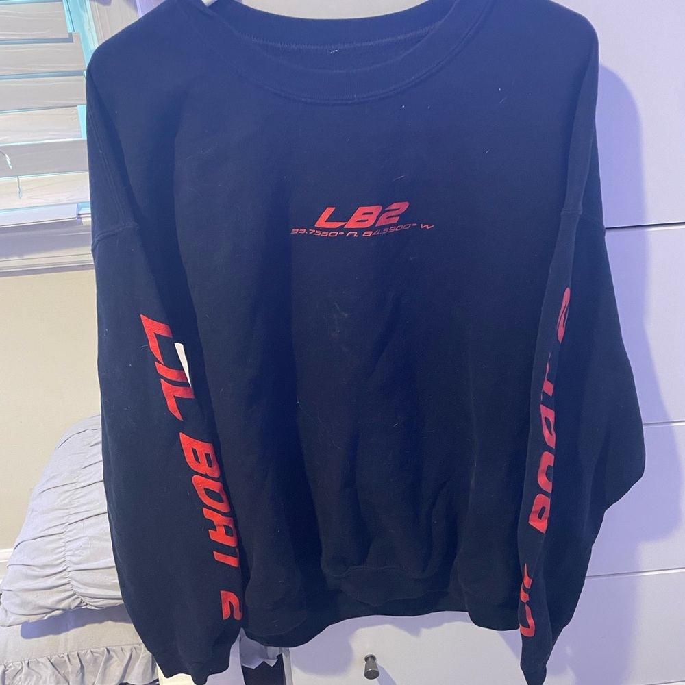 lil boat 2 merchandise crew neck.